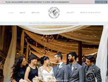 Tablet Screenshot of maineeventdecor.com